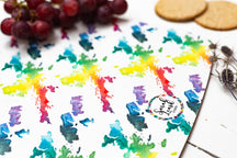 Load image into Gallery viewer, Sarah Leask Shetland Map Chopping Board