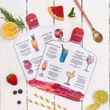 Load image into Gallery viewer, Sarah Leask Scottish Cocktail Mini Chopping Board