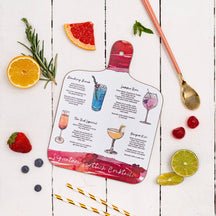 Load image into Gallery viewer, Sarah Leask Scottish Cocktail Mini Chopping Board