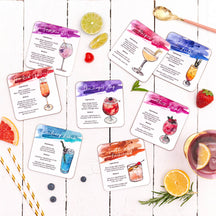 Load image into Gallery viewer, Sarah Leask Signature Cocktails Coaster Set (Mix & Match)