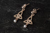 Celtic Pearl Earrings