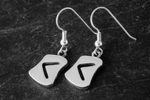 Load image into Gallery viewer, Viking Rune Earrings