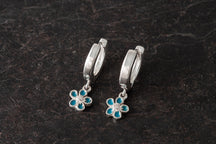 Load image into Gallery viewer, Mini Forget me Not Earrings