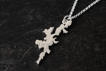 Load image into Gallery viewer, Shetland Map Medium Pendant