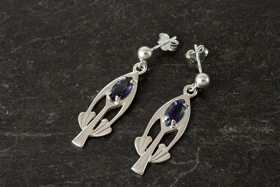 Glasgow Girls Iolite Earrings | In Stock