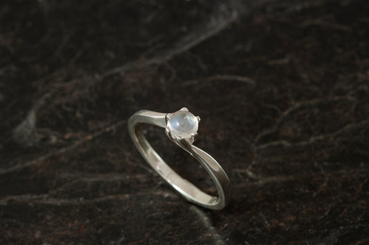 Silver Birthstone Ring