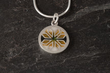 Load image into Gallery viewer, Fara small round pendant