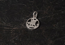 Load image into Gallery viewer, Viking Ship Charm