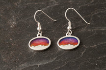 Load image into Gallery viewer, Foula oval earrings