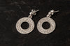 Celtic Circle Full knotwork Earrings