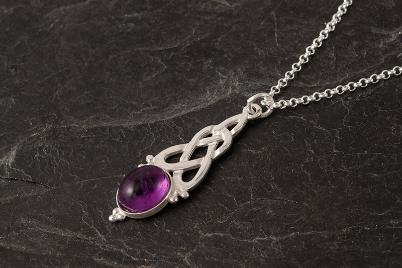 Celtic Amethyst Pendant