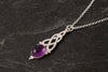 Celtic Amethyst Pendant