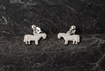 Load image into Gallery viewer, Shetland Pony Earrings
