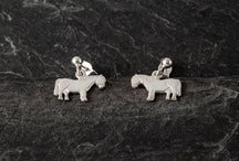 Load image into Gallery viewer, Shetland Pony Earrings