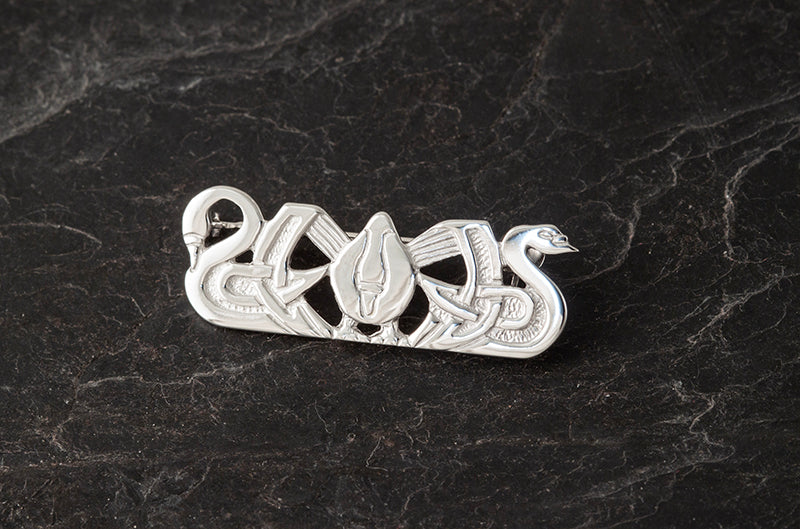 Three Nornes Long Brooch