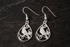 Freija Raven Drop Earrings
