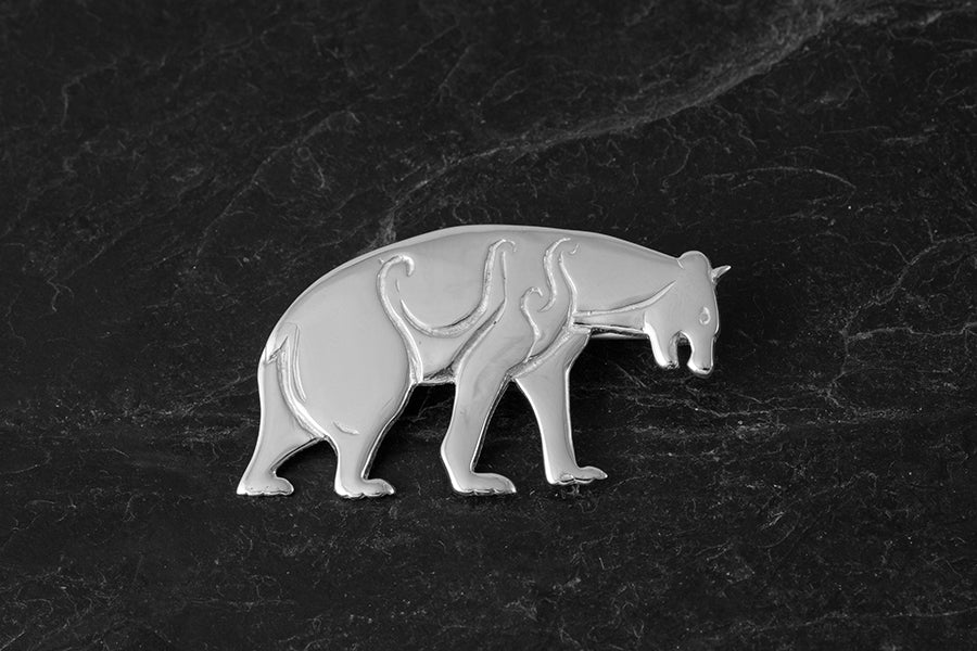 Scatness Bear Brooch