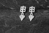 Glasgow Girls Heart Earrings