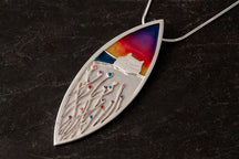 Load image into Gallery viewer, Avril Thompson-Smith X Shetland Jewellery Pendant