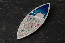 Load image into Gallery viewer, Avril Thomson-Smith X Shetland Jewellery Brooch