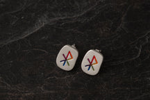 Load image into Gallery viewer, Shetland Pride Earrings