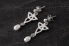 Celtic Pearl Earrings