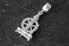 Spinning Wheel Charm