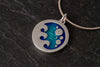 Seascape Round Bubble Pendant