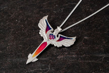 Load image into Gallery viewer, Large Valkyrie Pendant