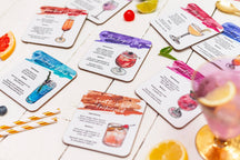 Load image into Gallery viewer, Sarah Leask Signature Cocktails Coaster Set (Mix & Match)