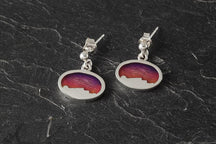 Load image into Gallery viewer, Foula oval earrings