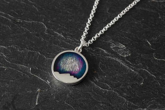 Foula round Pendant