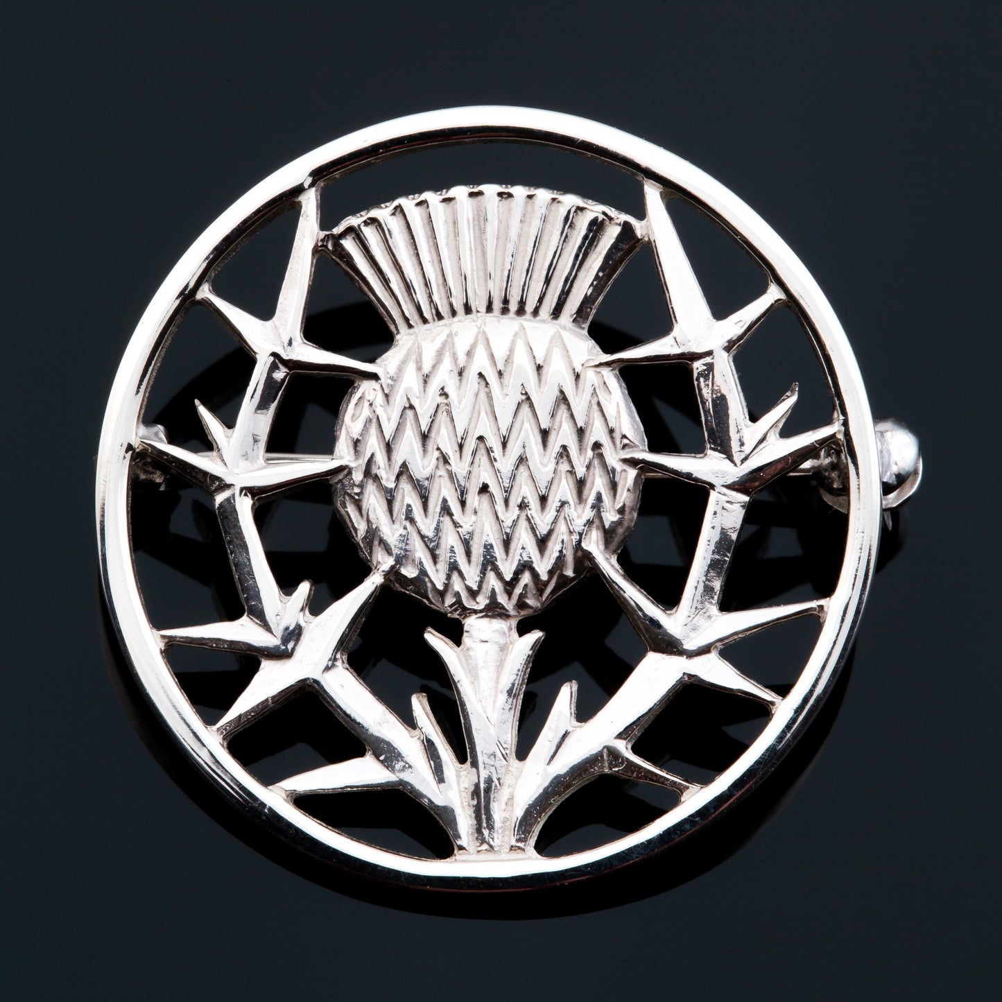 Scottish Thistle Brooch