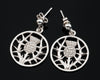 Scottish Thistle Stud Earrings