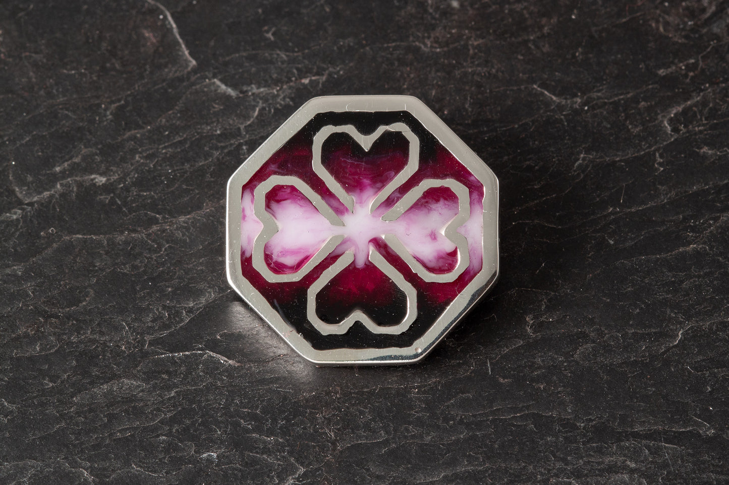 Fara Heart Brooch