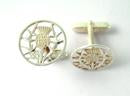 Load image into Gallery viewer, Scottish Thistle Cufflinks