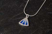 Load image into Gallery viewer, Celtic Fire Triangle Pendant