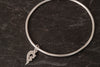 Plain bangle with charm
