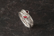 Load image into Gallery viewer, Robin Stacking rings Set of 3