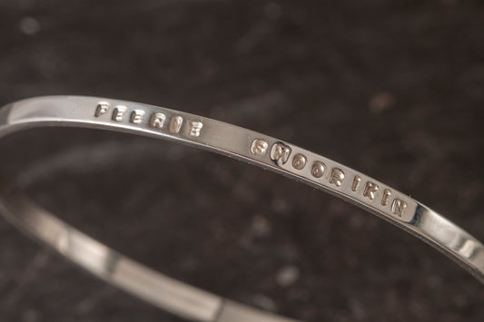 Stamped Bangle