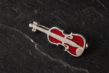 Load image into Gallery viewer, Fiddle Brooch