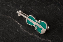 Load image into Gallery viewer, Fiddle Brooch