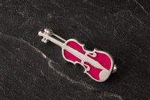 Load image into Gallery viewer, Fiddle Brooch