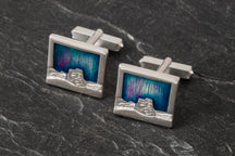 Load image into Gallery viewer, Mirrie Dancers Mousa Cufflinks