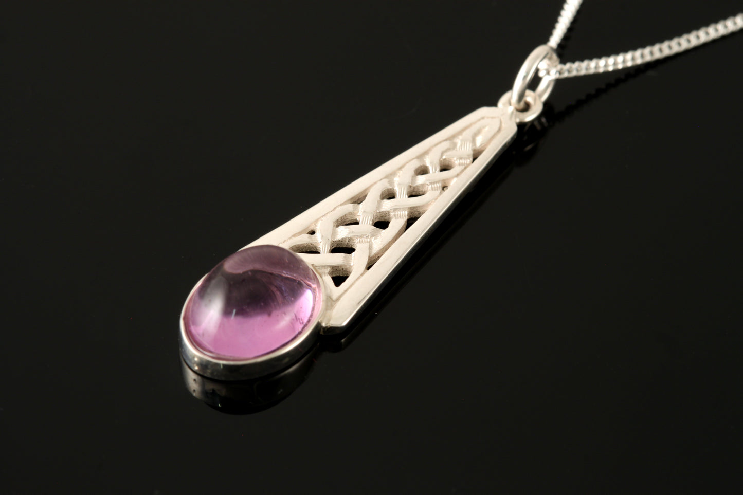 Celtic Amethyst Pendant