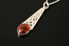 Celtic Amber Pendant