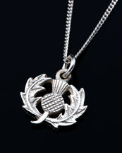 Load image into Gallery viewer, Scottish Thistle Pendant