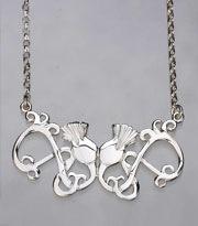 Load image into Gallery viewer, Scottish Thistle Pendant