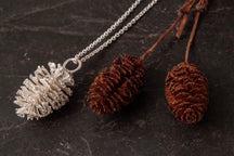 Load image into Gallery viewer, Pine Cone Pendant