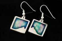 Load image into Gallery viewer, Mirrie Dancers large Square Earrings